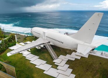 Private Jet Villa: el avión convertido en hospedaje de lujo