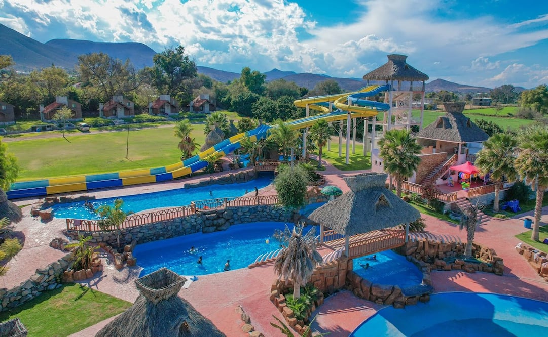 El Parque Acuático Valle Paraíso cuenta con albercas, toboganes y más atracciones familiares. Foto: Facebook Parque Acuático Valle Paraíso