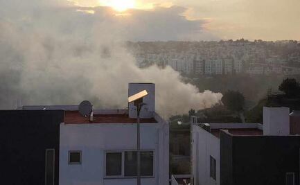 Incendio forestal en Atizapán de Zaragoza moviliza a servicios de emergencia; no se reportan lesionados
