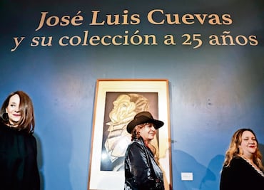 Hijas de José Luis Cuevas inauguran exposición
