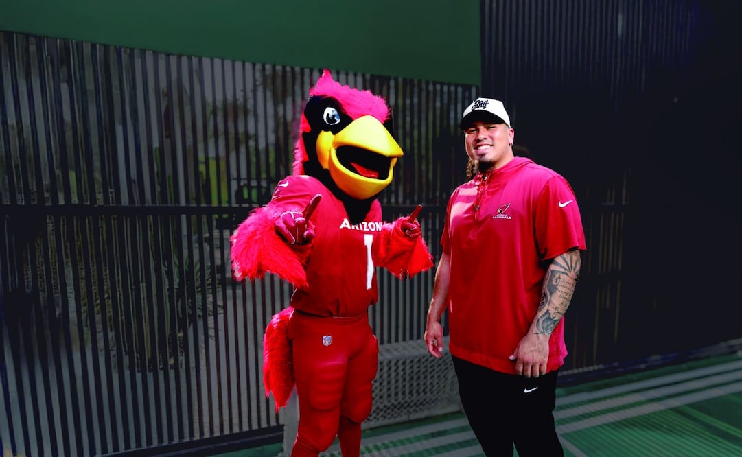Entrevista con Roy Lopez, jugador de los Cardinals de Arizona en Lust Masaryk . Foto: Fernanda Rojas/EL UNIVERSAL