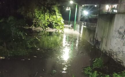 Vecinos alertan por crecida de la presa Tacubaya en alcaldía Álvaro Obregon por lluvias intensas; advierten por aumento en caudal del río