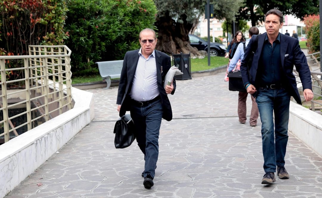 Paolo Berlusconi, hermano de Silvio Berlusconi, llegando al hospital (Foto: Archivo/EFE) 