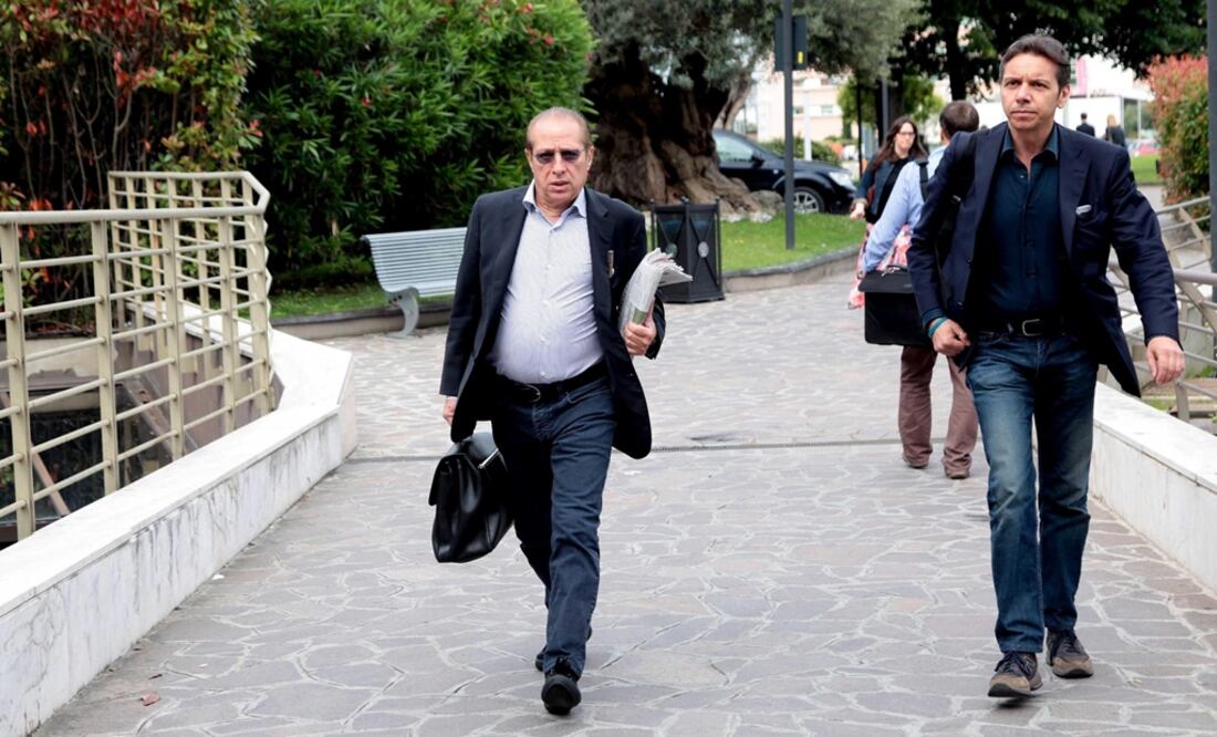 Paolo Berlusconi, hermano de Silvio Berlusconi, llegando al hospital (Foto: Archivo/EFE)