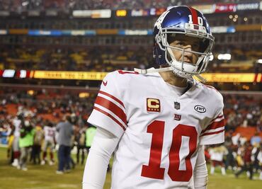 Manning se despide de titularidad con Giants
