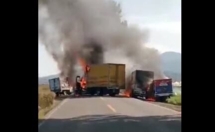 Tras quema de vehículos y ataques a la alcaldía, cancelan celebración de Noche de Muertos en Chilchota, Michoacán