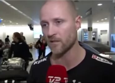 VIDEO: Mujer desapareció durante entrevista de TV en vivo