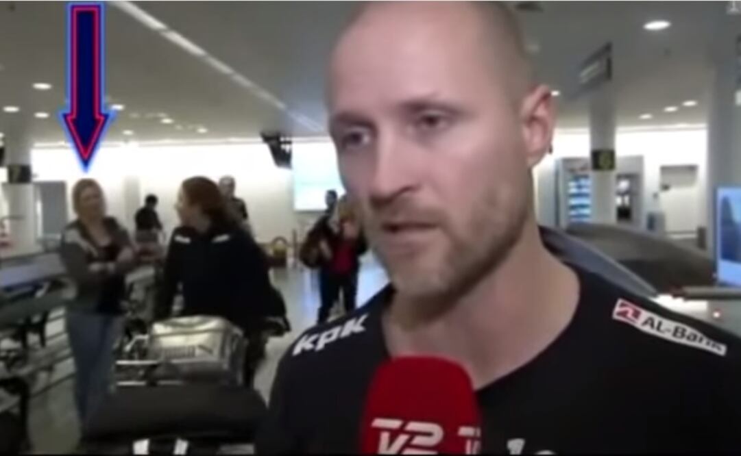 VIDEO: Mujer desapareció durante entrevista de TV en vivo