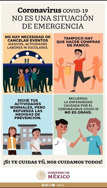 La Conade minimiza la pandemia del Coronavirus