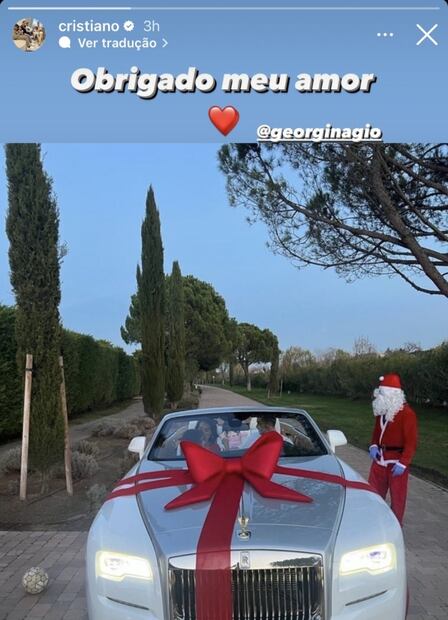 El espectacular regalo de Georgina a Cristiano Ronaldo