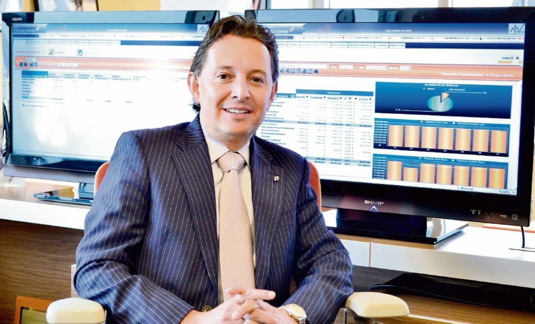 Recorte. Carlos Rojo, director general de Interacciones, afirma que habrá gente que por duplicidad tendrá que salir tras la fusión con Banorte (ARCHIVO EL UNIVERSAL)