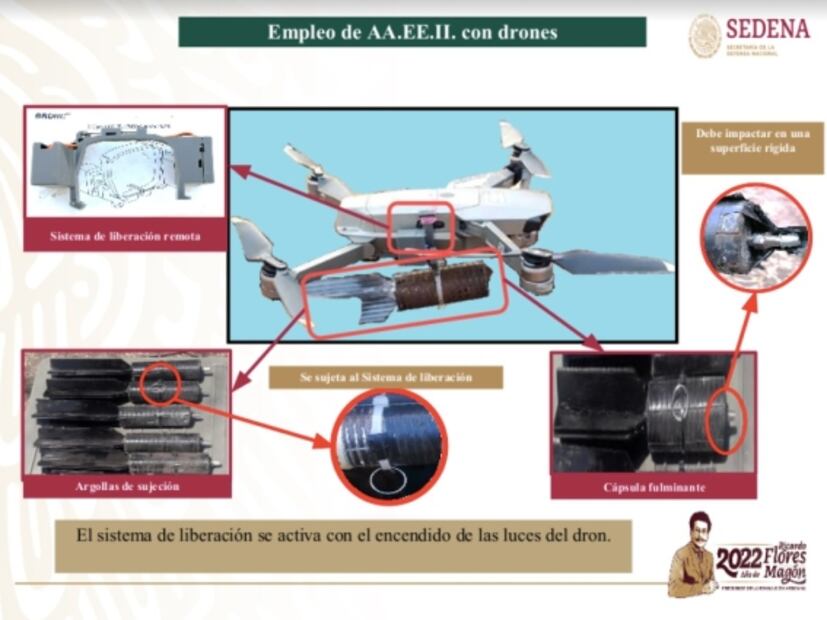 Ejército desactiva un explosivo por día; identifica usos en drones y colocados bajo suelo: Guacamaya Leaks