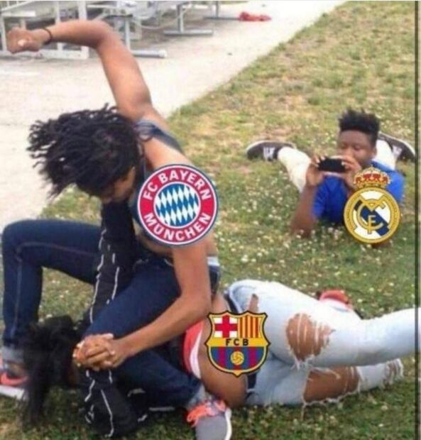 Los memes de la humillación del Bayern al Barcelona en Champions League