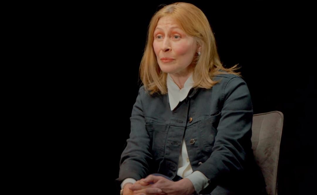 Tatiana Clouthier en Tragaluz, con Fernando del Collado. Foto: Captura