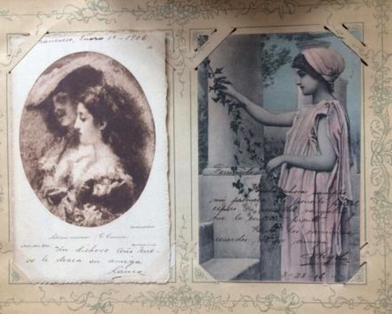 Antes de Facebook existían las postales