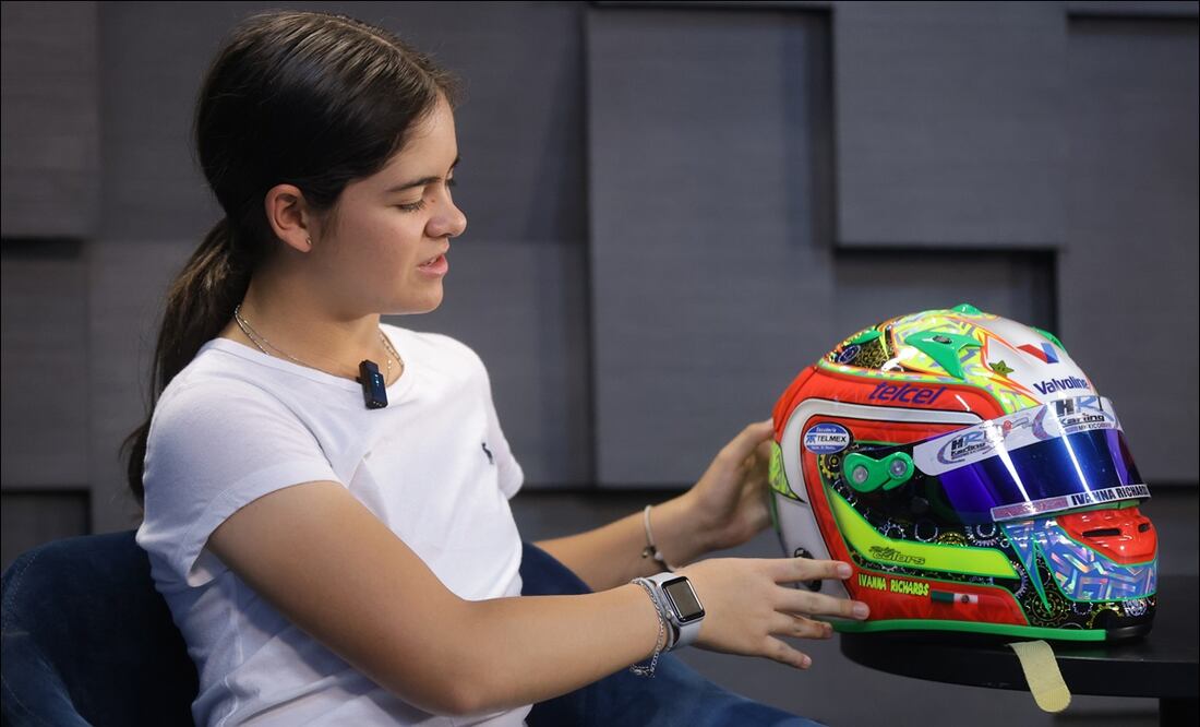 Ivanna Richards, la joven piloto mexicana que se inspira en su máximo ídolo, su padre
