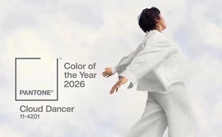 Pantone revela el Color del Año 2026: Cloud Dancer, un blanco sutil