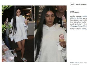 Captan a una demacrada Kim Kardashian