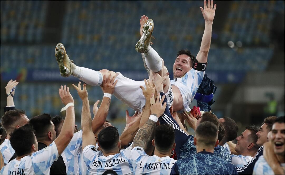 Messi volvió a ser feliz