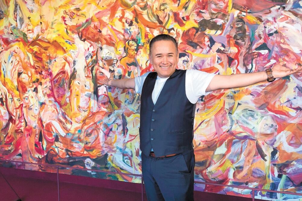 Para el cantante, México es una cantera inagotable de talento. Foto/ALEJANDRA MUSI. EL UNIVERSAL