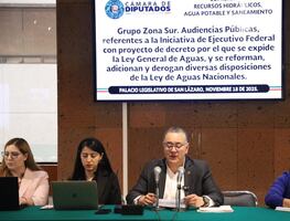 Arrancan audiencias en San Lázaro por nueva Ley de Aguas; recibirán propuestas de más de 430 actores sociales
