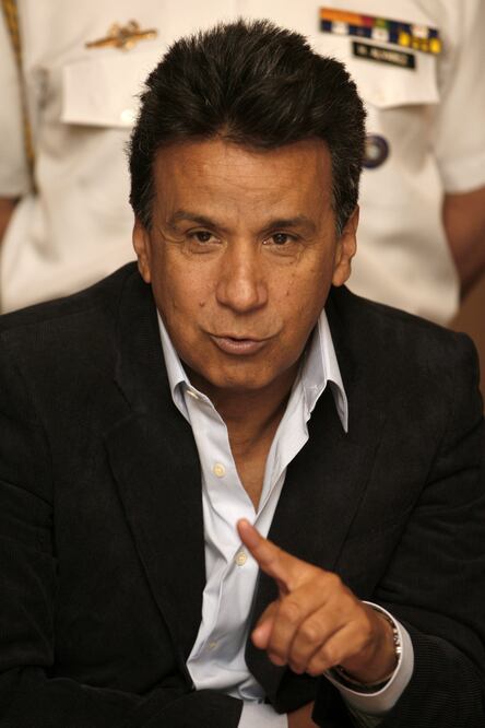 El presidente ecuatoriano, Lenin Moreno, dijo vía Twitter que había ordenado la conformación de brigadas para controlar la situación legal de inmigrantes venezolanos. Foto: EFE