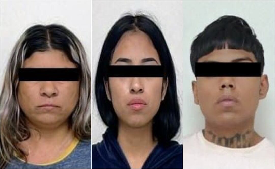 Trasladan a penales de Nuevo León a tres detenidos por el secuestro de un bebé en Escobedo. Foto: Especial