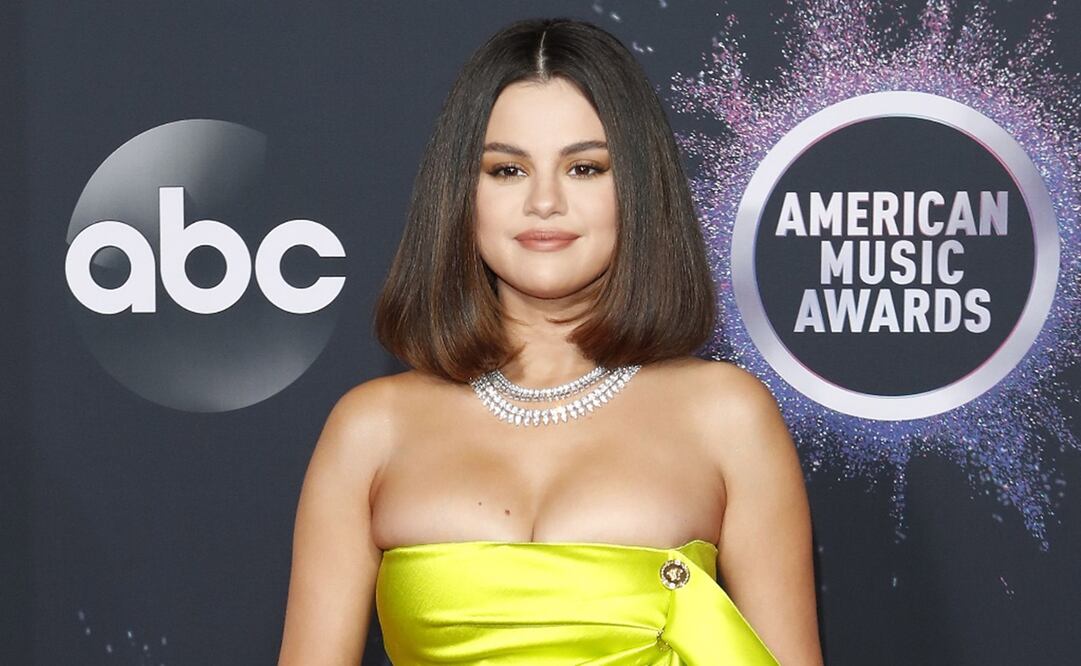 Selena Gomez en los AMAs. Foto: EFE 