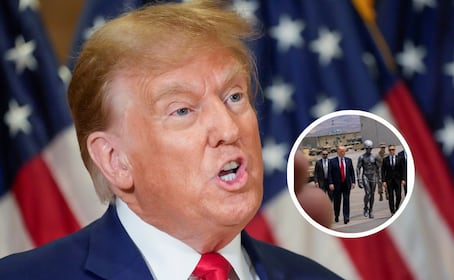 ¿Mensaje oculto? Trump causa polémica al compartir imagen junto a extraterrestre