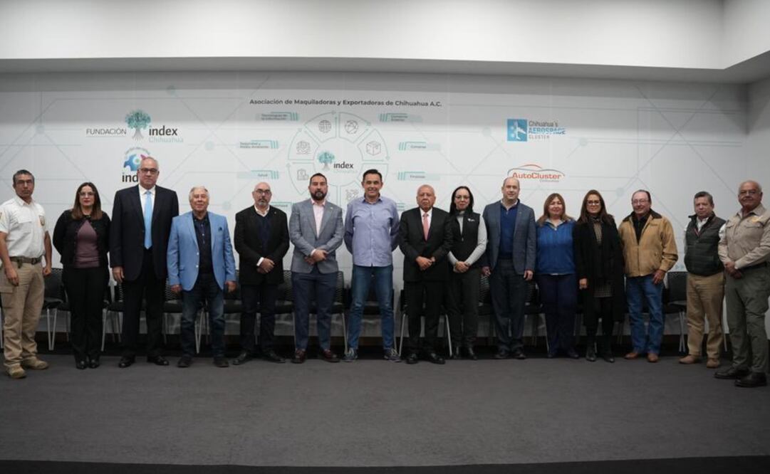 Francisco Garduño refrendó a la industria privada de Chihuahua mantener un diálogo permanente. Foto: INM