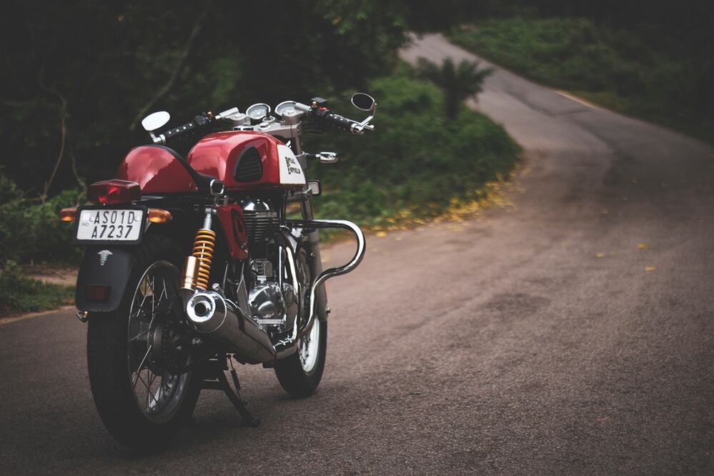 Motocicletas en la contingencia ambiental / Foto: Pexels