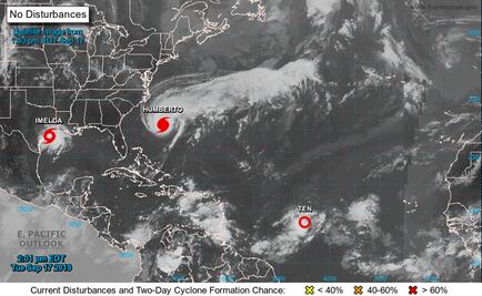 Se forma tormenta tropical “Imelda” en el Golfo de México