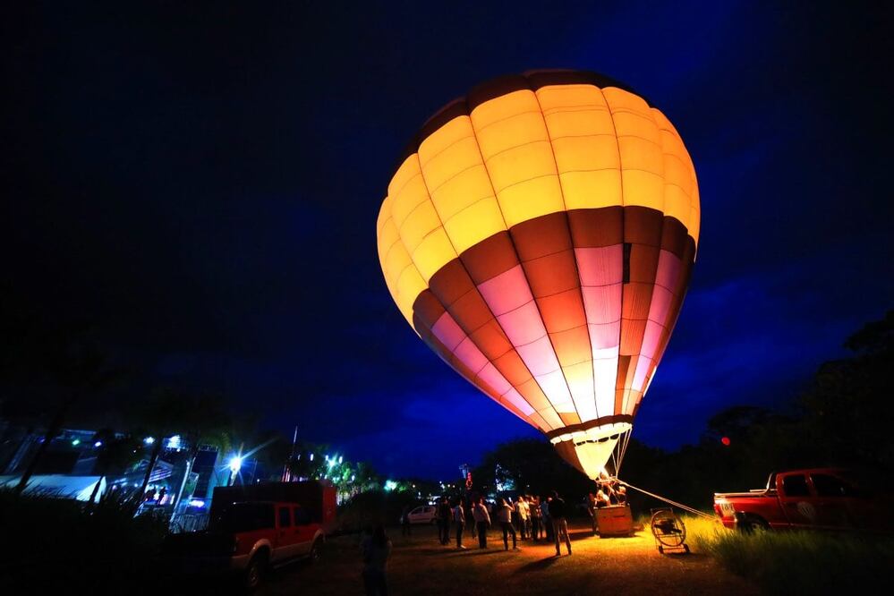 Espectáculo de globos. Fotos: Festival Internacional Volare