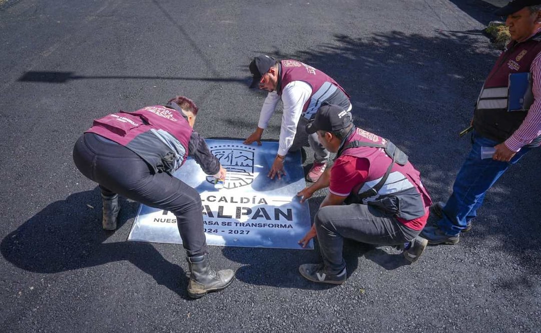 Alcaldía Tlalpan ha rehabilitado 66 mil m² de carpeta asfáltica.
Foto: Especial.