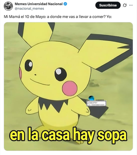 Memes del Día de las Madres en México. Foto: X