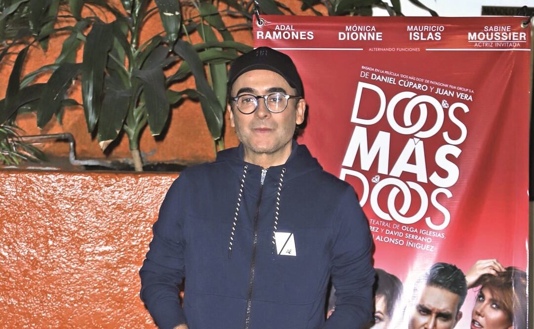 Adal interpreta al cineasta petulante y arrogante. Foto: Edgar Negrete. Clasos