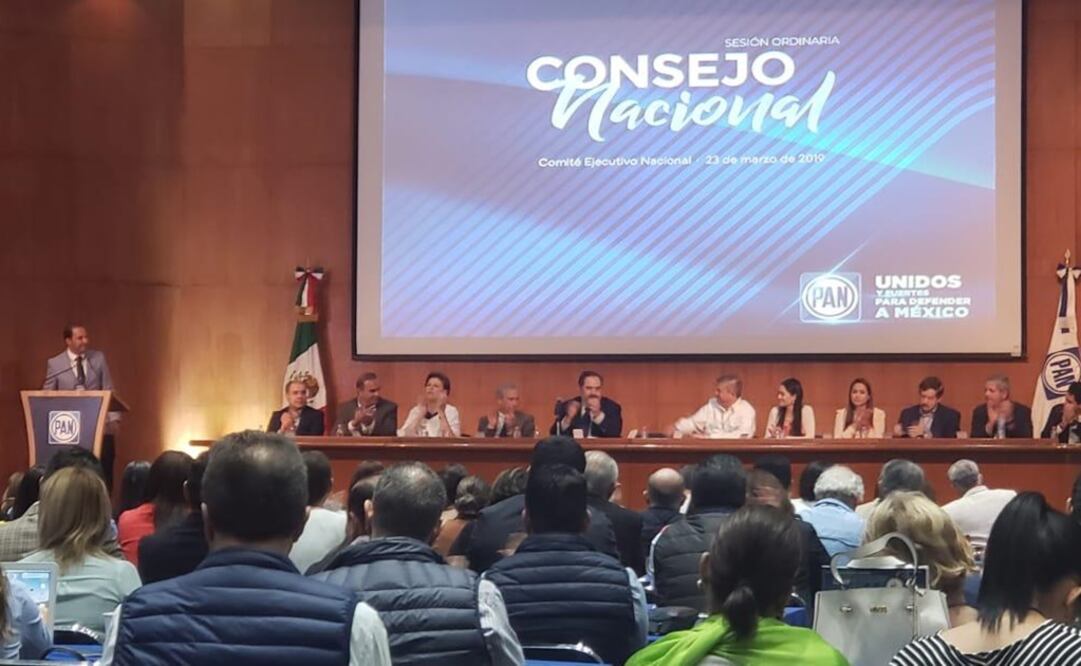 Consejo Nacional del Partido Acción Nacional. Foto: Suzzete Alcántara/EL UNIVERSAL