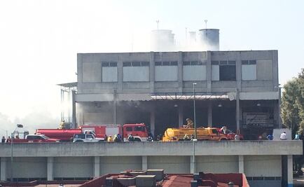 Reportan incendio en recicladora de basura