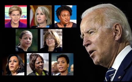 Las aspirantes a compañera de fórmula de Joe Biden