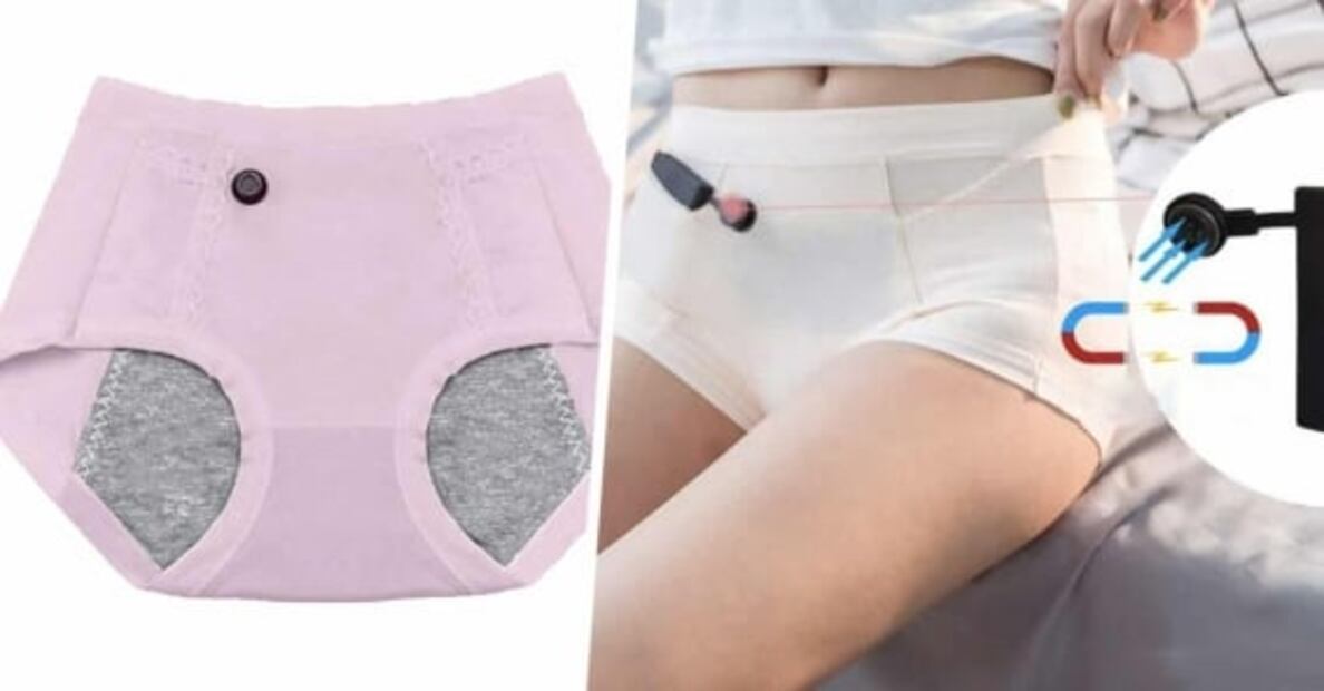 Amazon vende calzones con calefacción para ayudarte con los cólicos