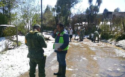 Granizo deja 58 casas dañadas en localidad de Oaxaca