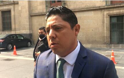 Vine a refrendar mi apoyo a la 4T: Ricardo Gallardo al llegar a la reunión con AMLO