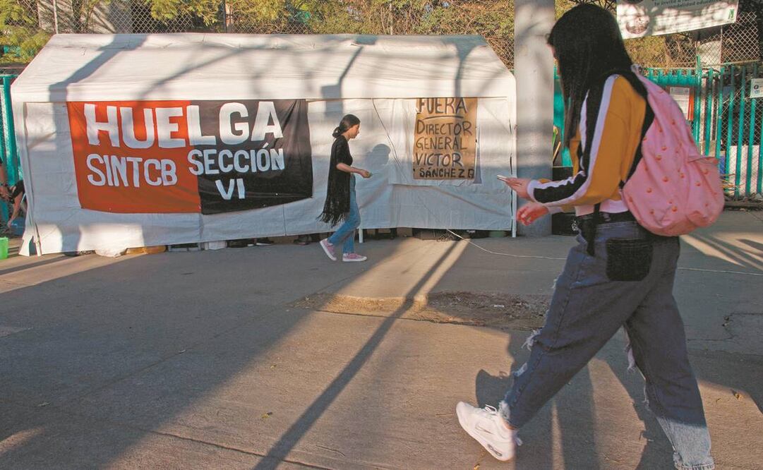 Aunque no han iniciado clases tras las vacaciones de invierno, de seguir la huelga en los Colegios de Bachilleres se afectaría a 90 mil alumnos. Foto: Cuartoscuro
