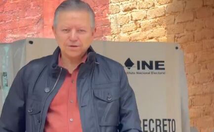 Activista confronta a Zaldívar mientras emitía su voto en la elección judicial 2025; "gracias por destruir la división de poderes"