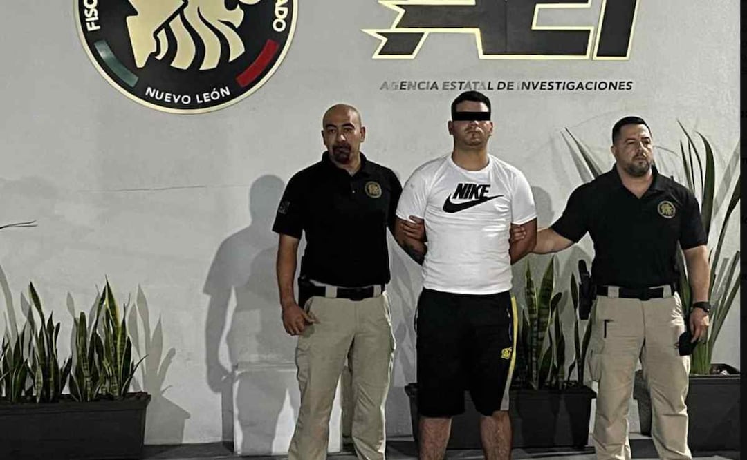 La fiscalía de Nuevo León informó de la detención de Martín “N”, sujeto relacionado con la muerte de la joven Bionce Amaya Foto: Especial
