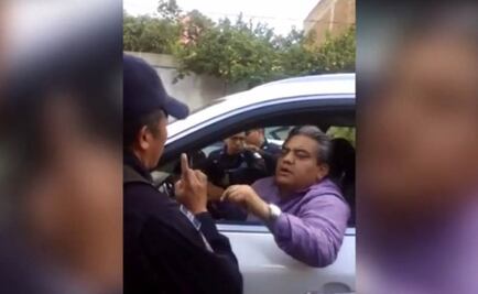 Diputado acepta haber manejado alcoholizado