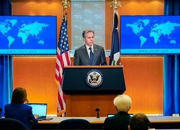 Blinken considera la retórica nuclear de Putin como el "colmo de la irresponsabilidad"