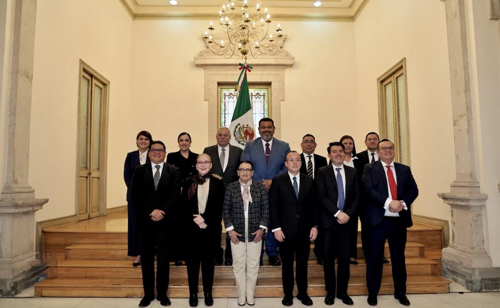 Instalación de la Mesa de Libertad y Acceso a la Justicia en la Secretaría de Gobernación (Segob). Foto: X @rosaicela_
