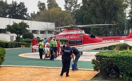 Helicóptero relámpago traslada a paciente de Acapulco a hospital Magdalena de las Salinas
