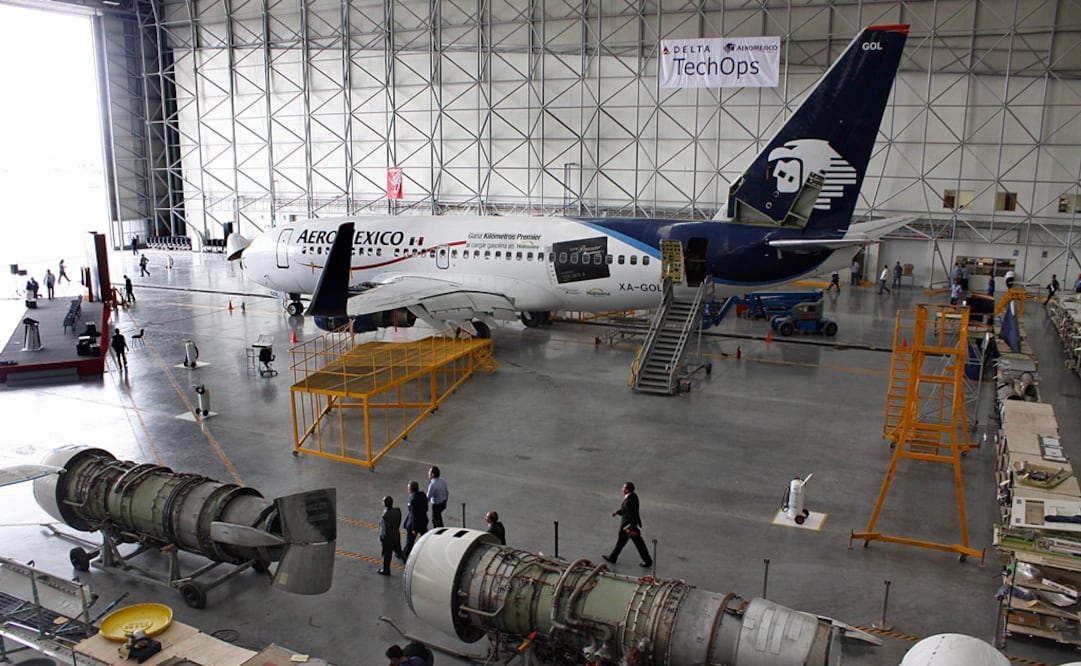 Aeroméxico felicitó a sus sobrecargos por haber concluido satisfactoriamente su proceso interno para modificar el Contrato Colectivo de Trabajo con motivo de su revisión. Foto: EL UNIVERSAL